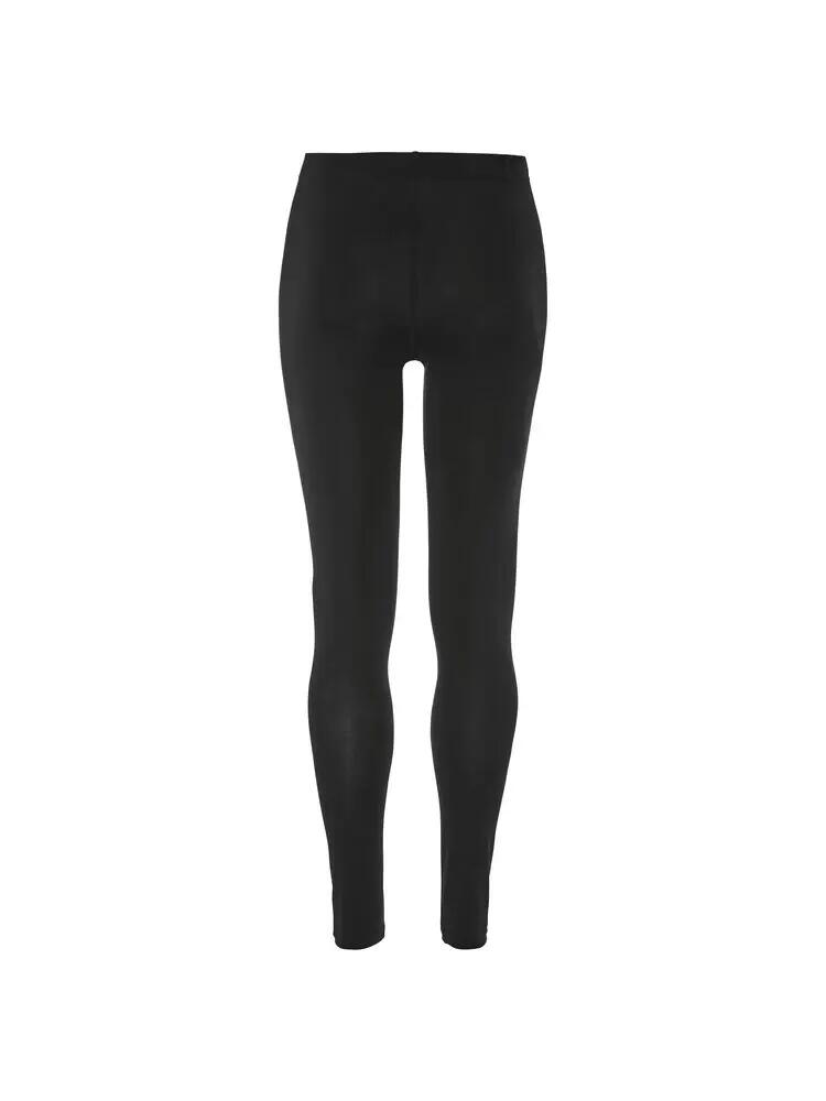 Craft Wool 95 Pants M pantaloni intimo con 95% lana merino – Black/Melange 2/7