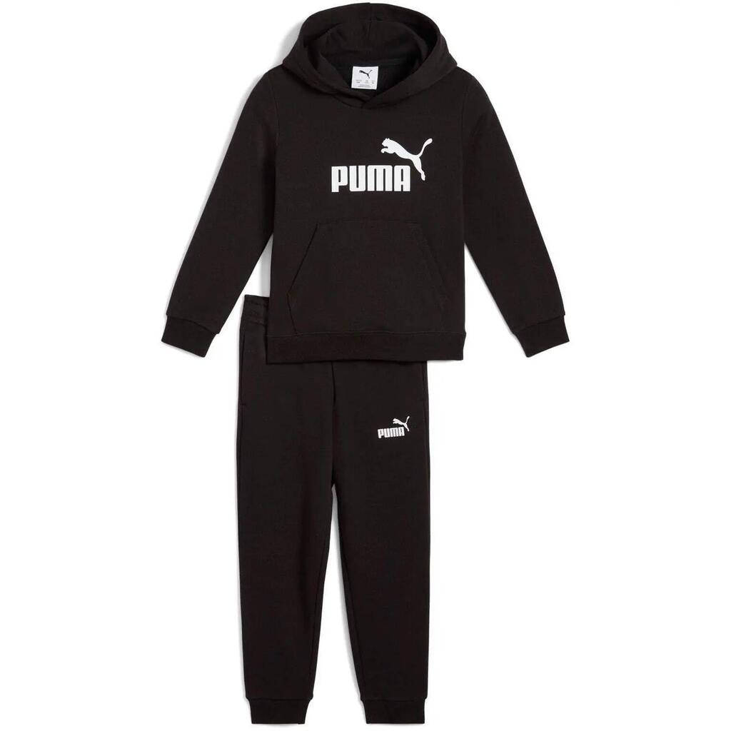 Tracksuit Puma Ess No.1 Logo Sweat Suit Tr Ps, Black, Kids