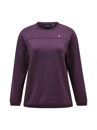 Damen - trail - fleece - technisch, bequem - polartec - mystic purple b43