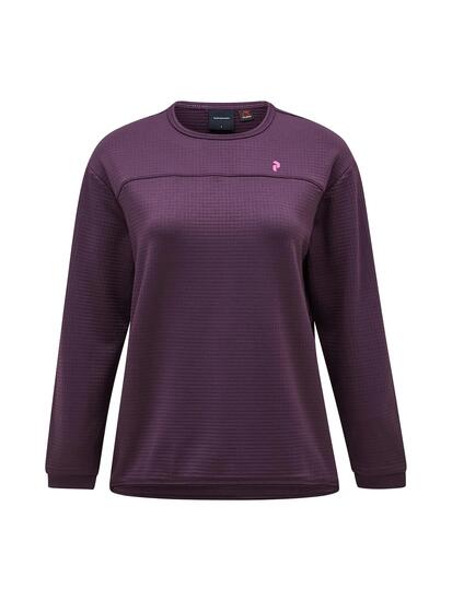 Damen - trail - fleece - technisch, bequem - polartec - mystic purple b43