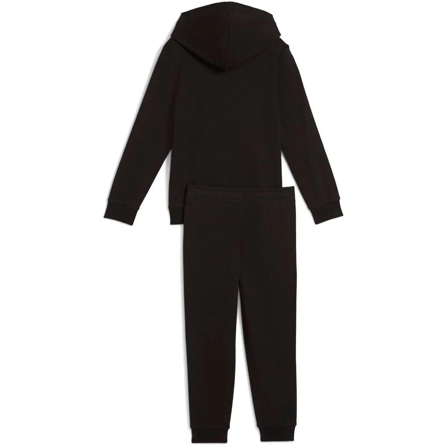 Tuta Puma Ess No.1 Logo Sweat Suit Tr Ps, Nero, Bambini 2/2
