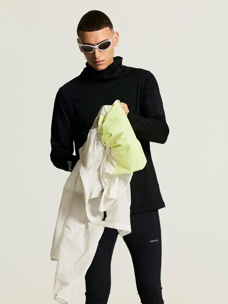craft Packable Wind Jacket M giacca antivento riflettente pieghevole – Tofu 7/7