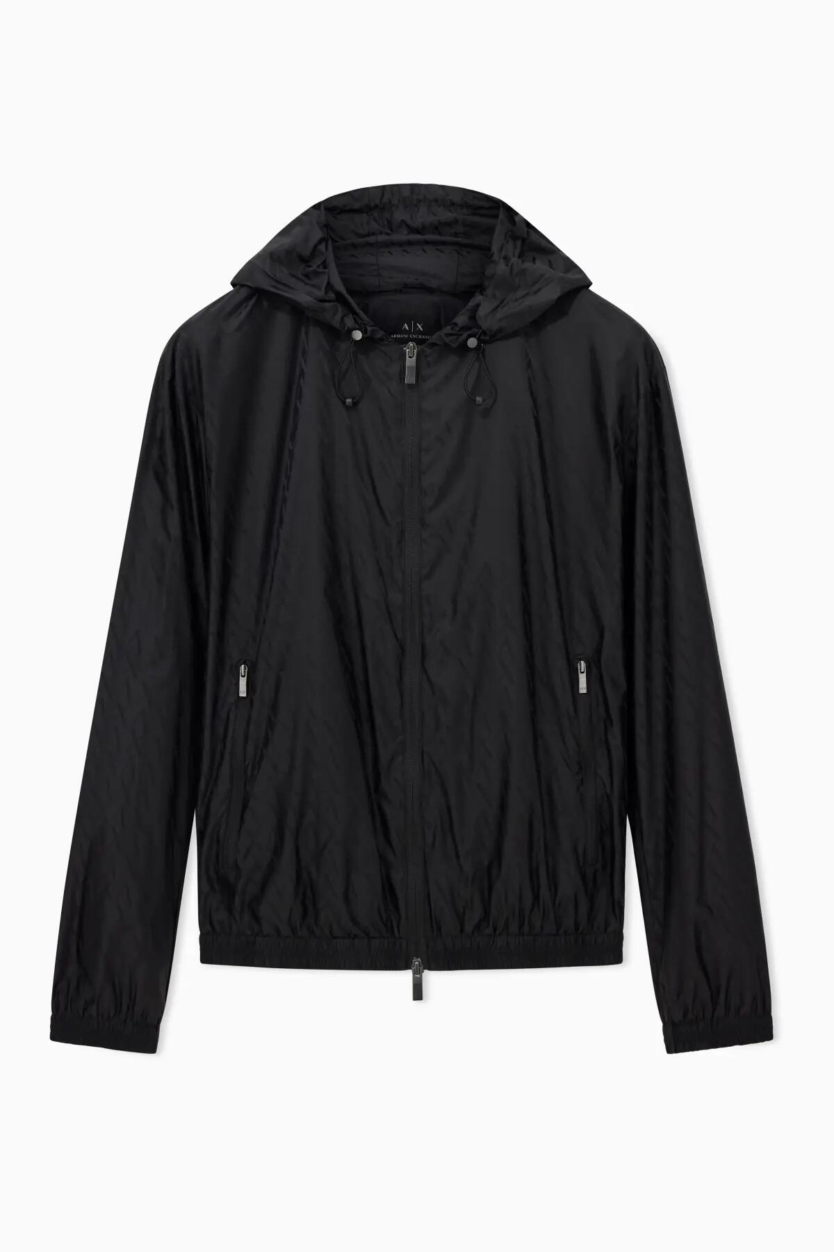 Giacca Armani Exchange Modello Xm001582 Af1662 Blouson Jacket Colore Nero 4/5