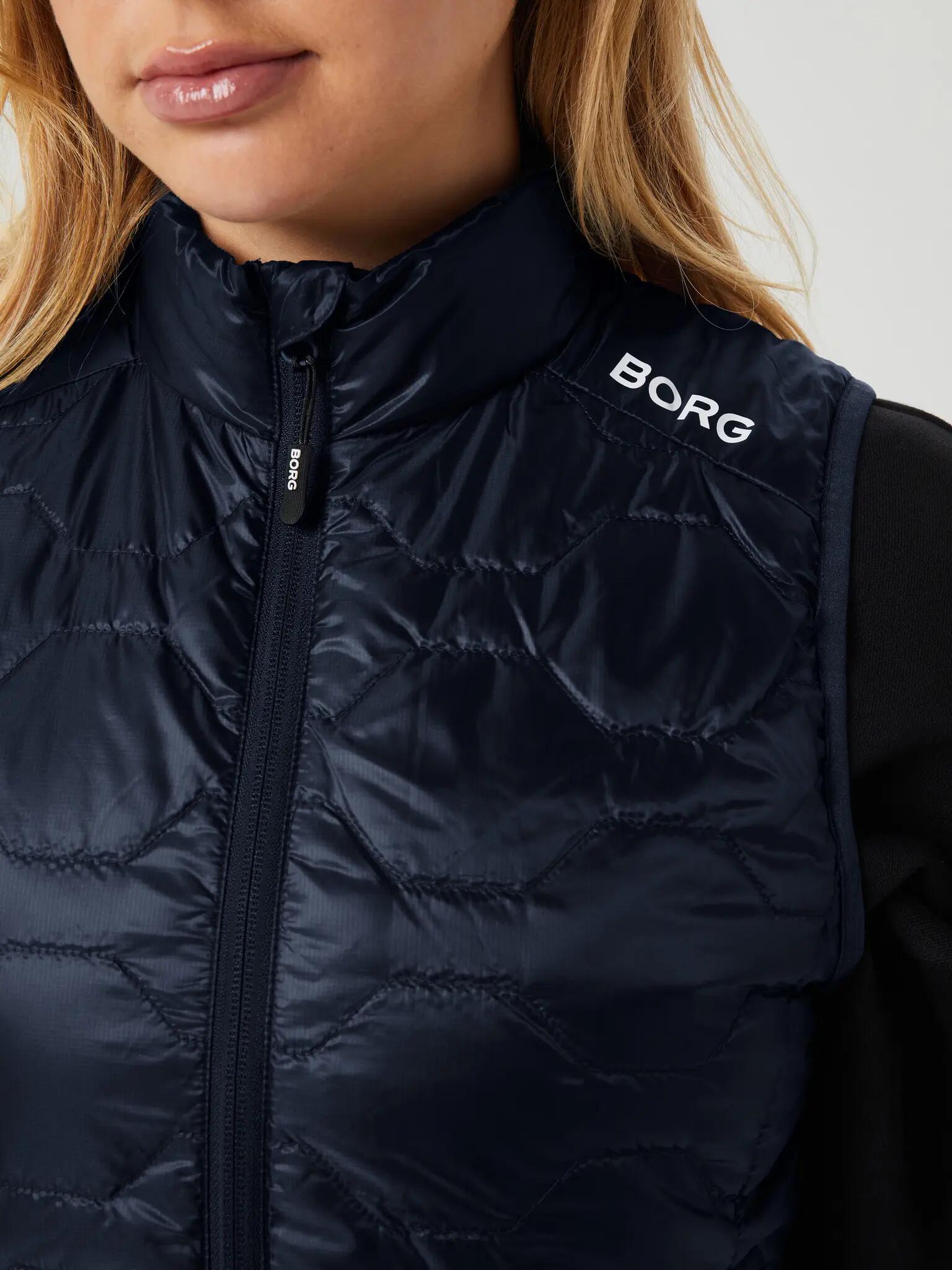 bjorn_borg BORG DOWN LINER VEST colete acolchoado leve – NIGHT SKY 3/4