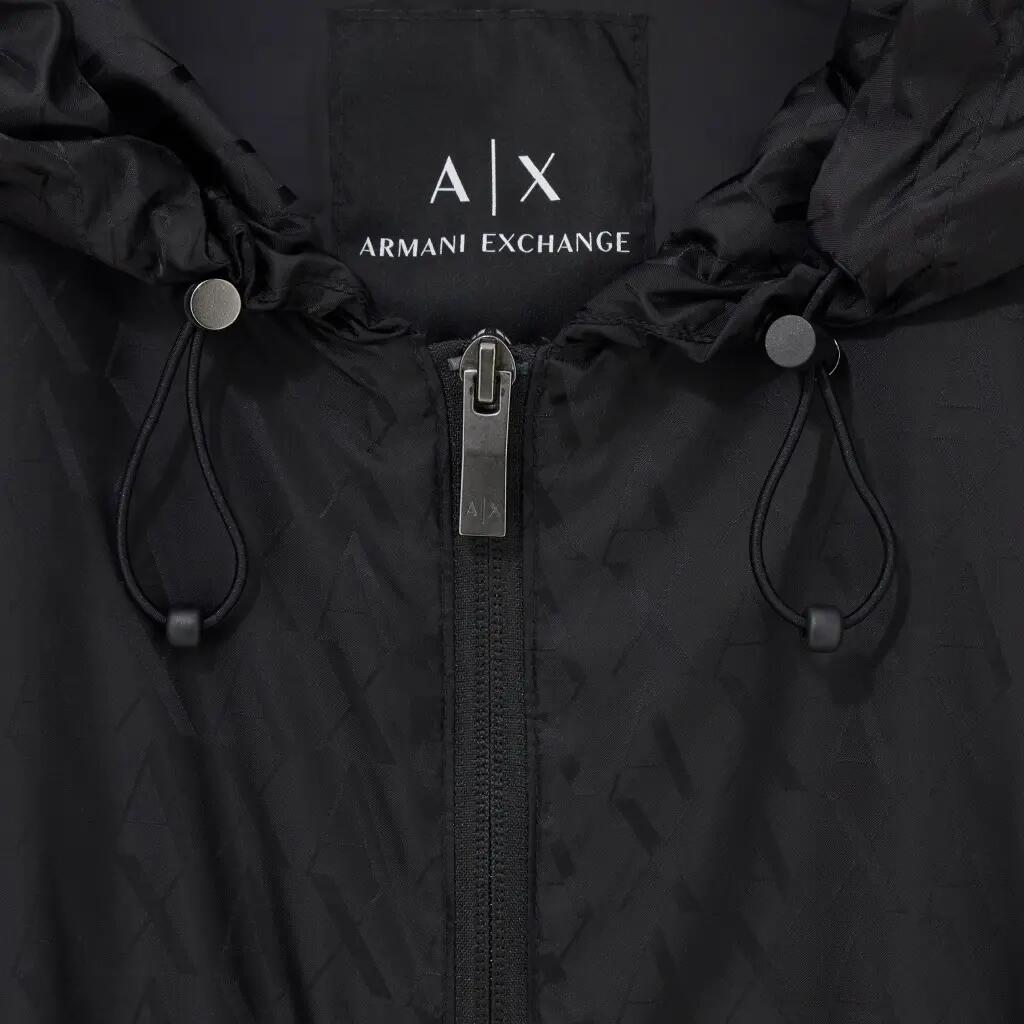 Giacca Armani Exchange Modello Xm001582 Af1662 Blouson Jacket Colore Nero 3/5