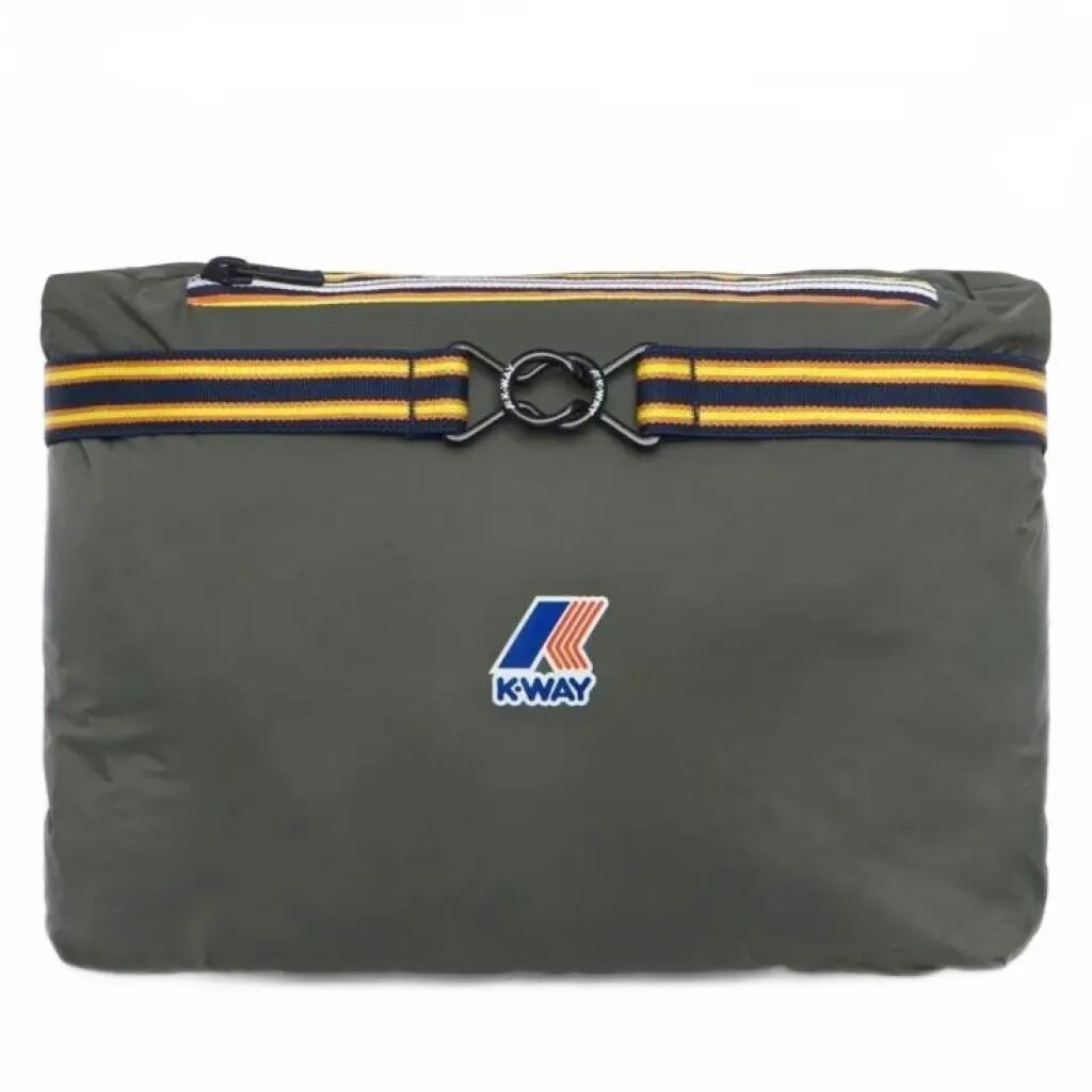 Giacca K-way Modello Le Vrai 4.0 Claude Warm Colore Verde 3/5