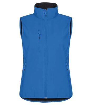 Clique classic softshell vest women — 3‑laags softshell van gerecycled