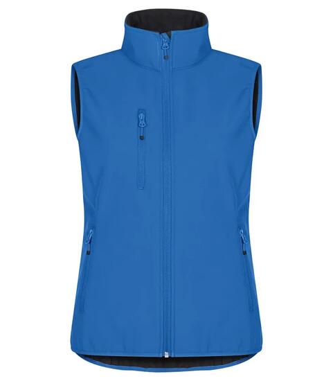clique Classic Softshell Vest Women — 3‑warstwowa softshell z recyklingu –