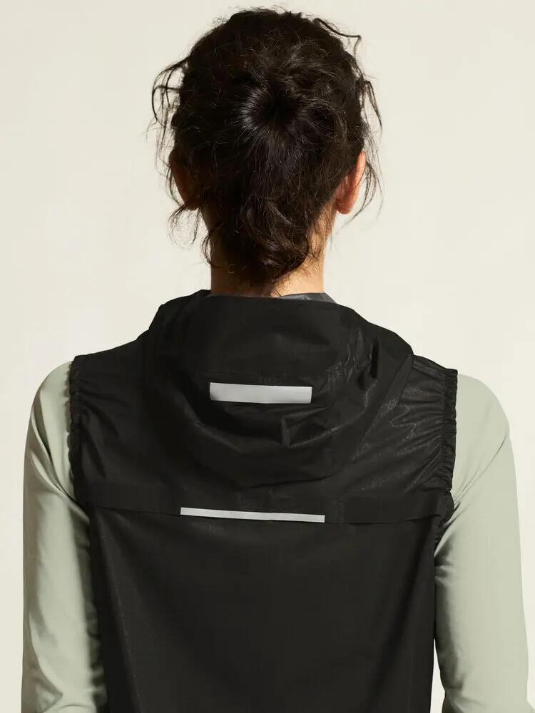 craft PRO Hydro Lightweight Vest W – smanicato impermeabile e antivento leggero 4/7