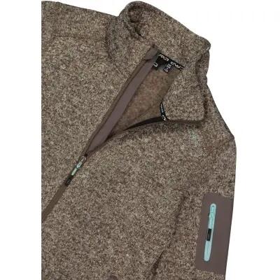CMP Damen Knit-Tech Fleecejacke 100% Polyester – 04QV Toffee-Cream 5/6