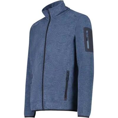 cmp Herren Jacke Fleece aus Polyester-Viscose – 04NZ Avio-Antracite 3/4