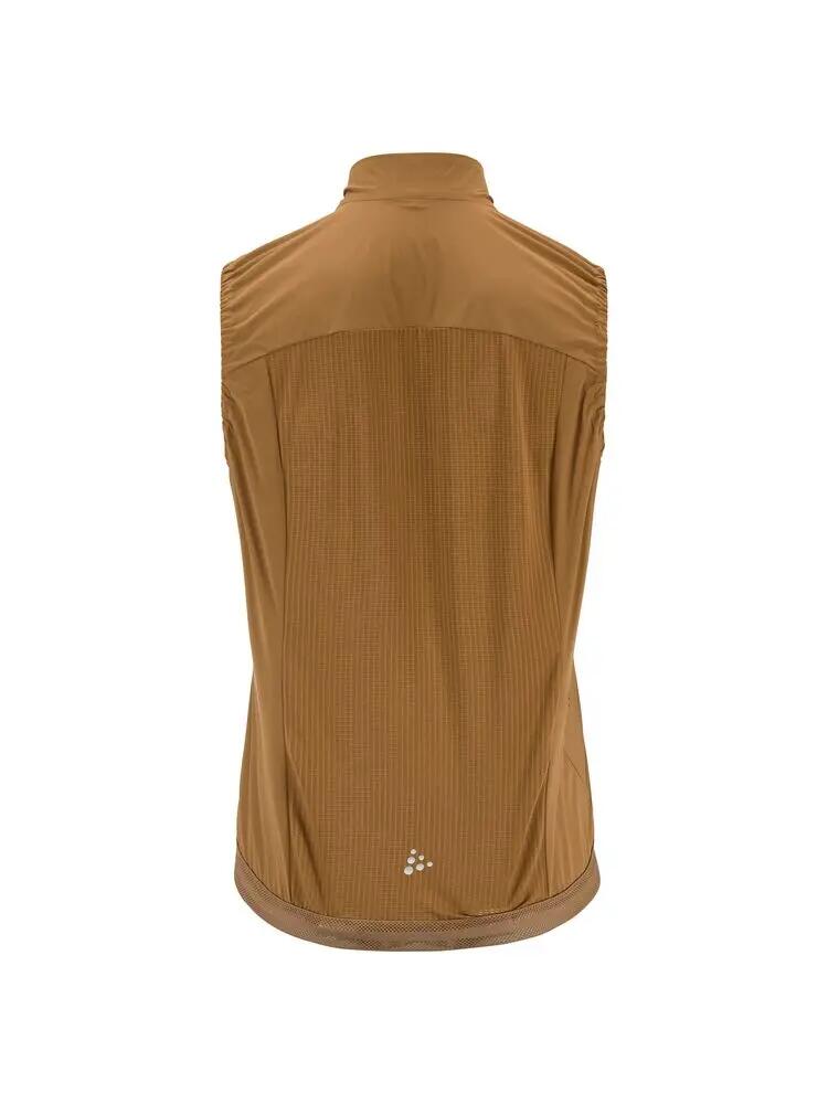 craft Endur Light Wind Vest M - colete leve corta-vento – Almond 2/2