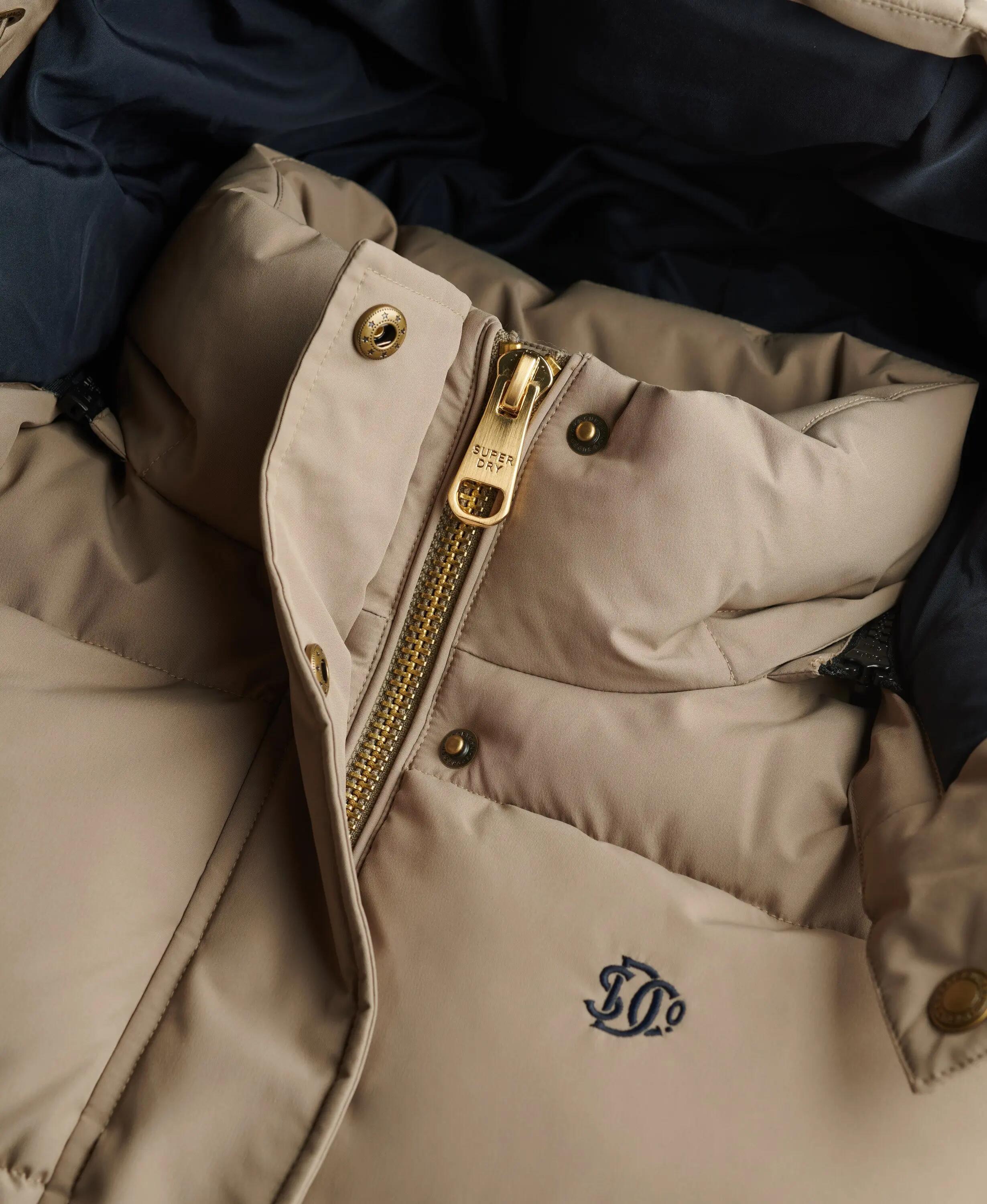 superdry Premium gewatteerde jas met capuchon van gerecycled polyester – Fallen 7/7