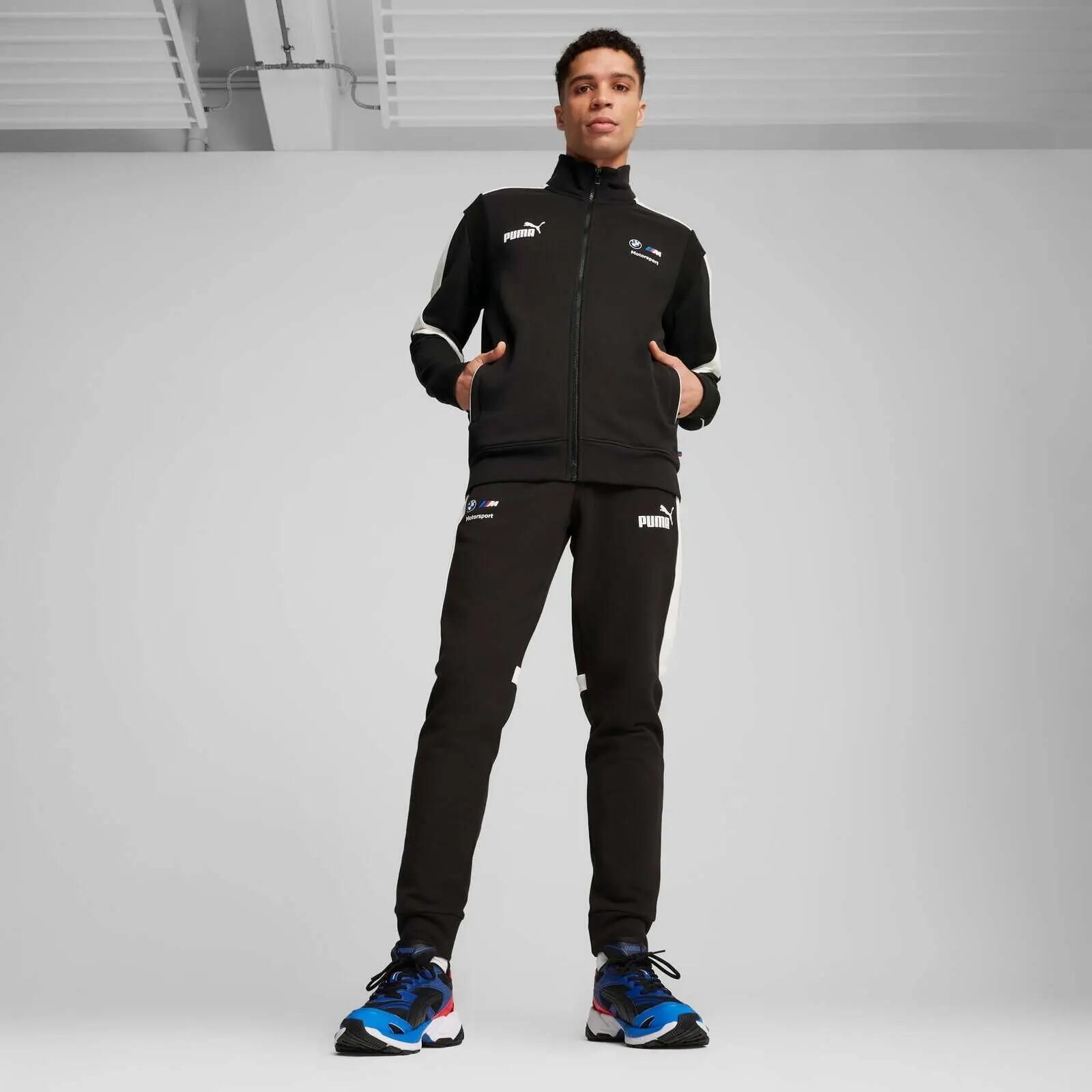Jacke Puma Bmw Mms Mt7 Sweat Jacket, Schwarz, Herren 4/5