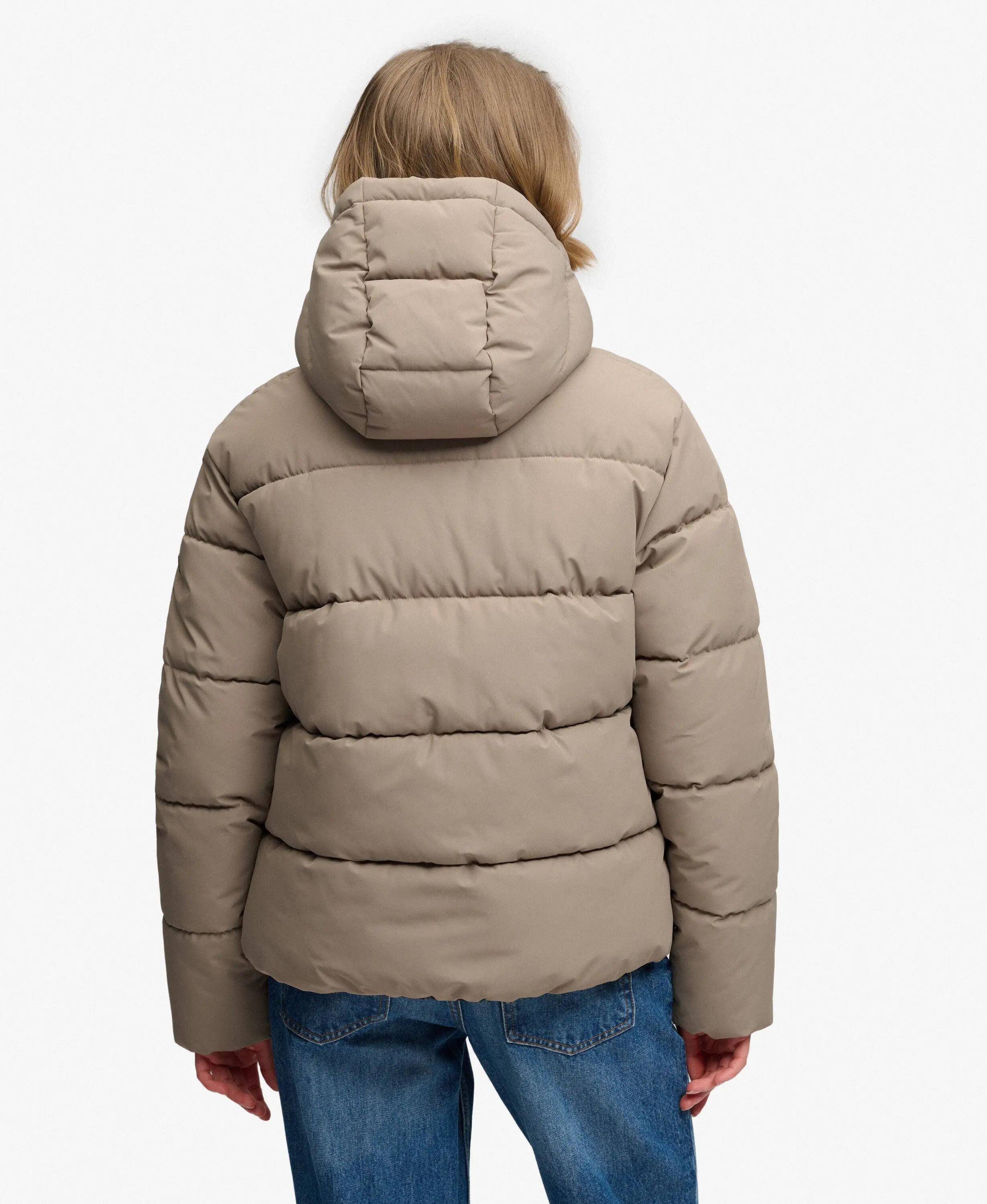 superdry Premium gewatteerde jas met capuchon van gerecycled polyester – Fallen 6/7