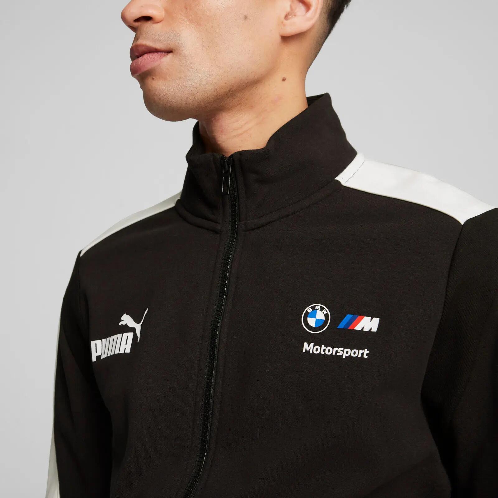 Jacke Puma Bmw Mms Mt7 Sweat Jacket, Schwarz, Herren 3/5