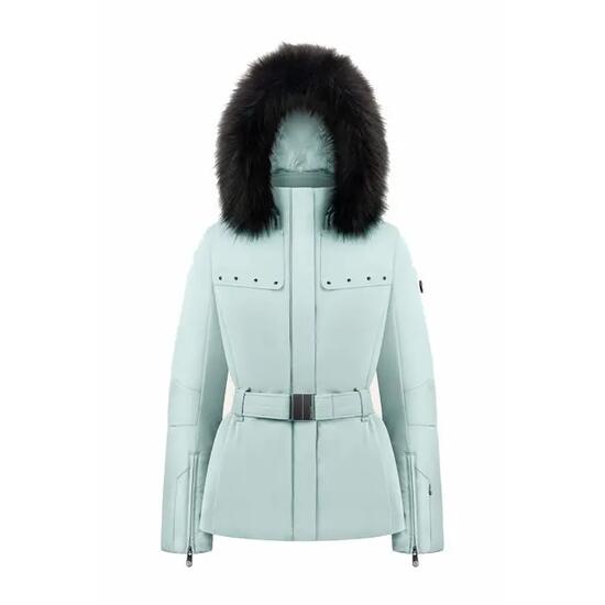 Veste - ski - femme - stretch 4-way, capuche - 0801 - bleu