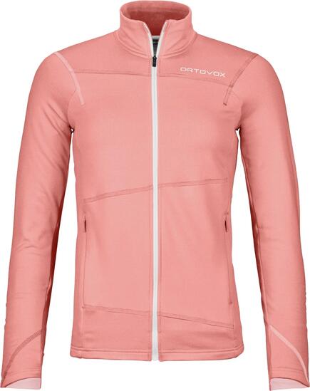 Veste polaire légère - Sportswear - Femme - Coupe simple - ORTOVOX - Pearl pink