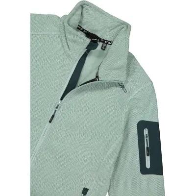 CMP Damen Knit-Tech Fleecejacke 100% Polyester – 09EU JADE-TREK GREEN 4/5