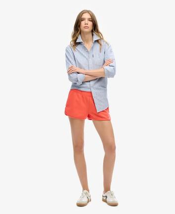 superdry Shorts Sports Tech Racer slim en jersey interlock – QUAIL PURPLE