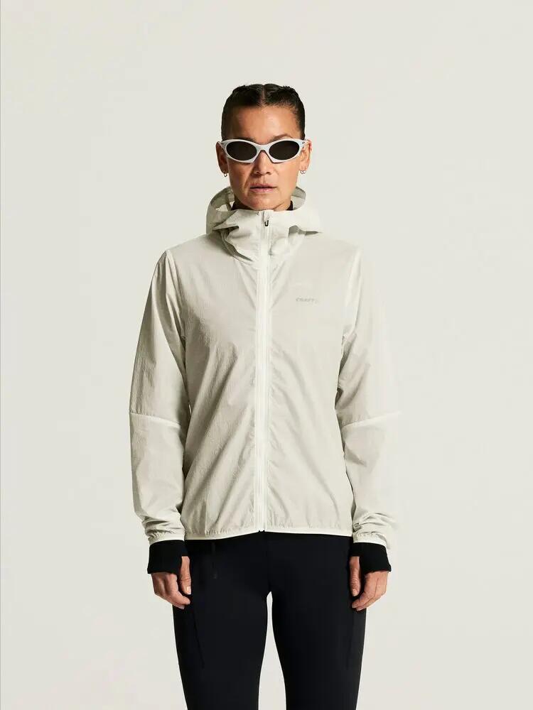 craft Packable Wind Jacket W giacca antivento riflettente trasformabile – Tofu 4/7
