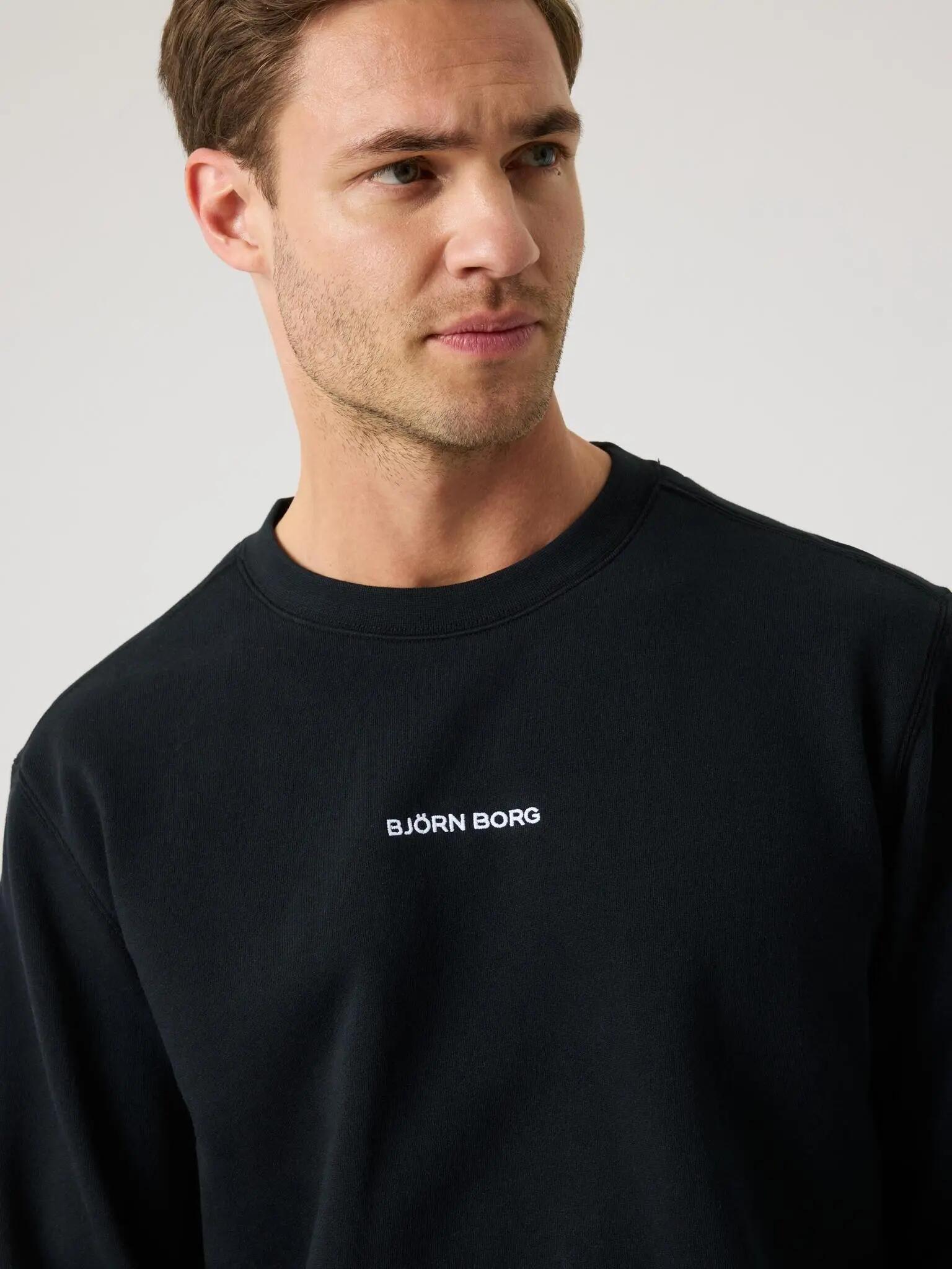 bjorn_borg BORG CLASSIC SWEATSHIRT Herren-Sweatshirt – BLACK BEAUTY 4/5