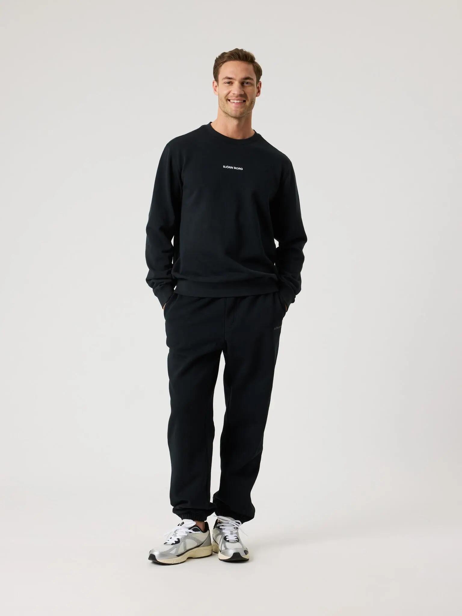 bjorn_borg BORG CLASSIC SWEATSHIRT Herren-Sweatshirt – BLACK BEAUTY 3/5