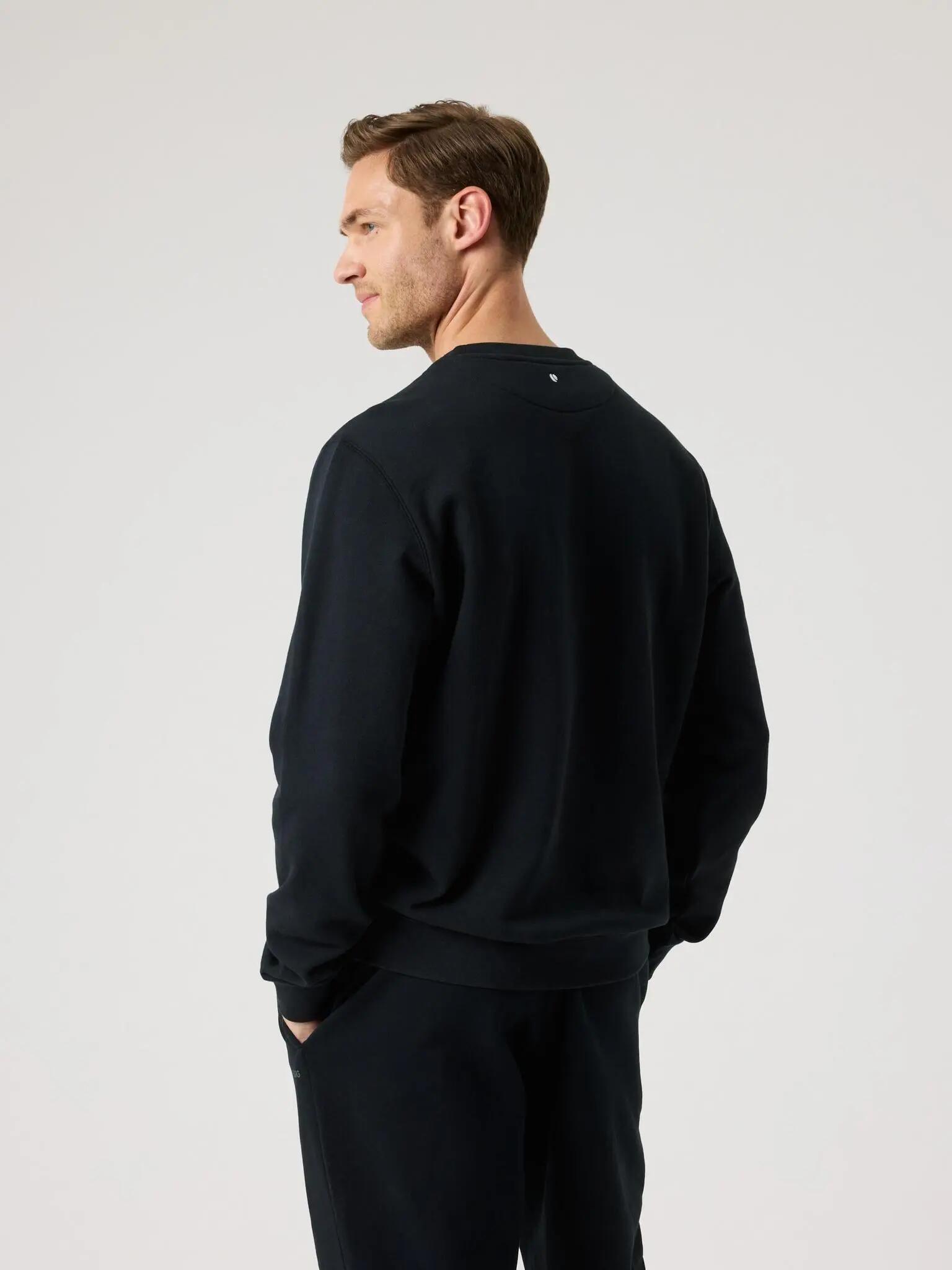 bjorn_borg BORG CLASSIC SWEATSHIRT Herren-Sweatshirt – BLACK BEAUTY 2/5