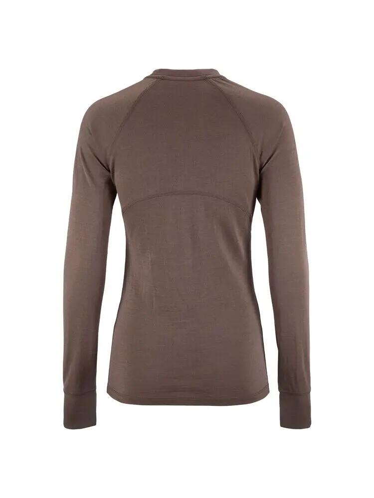 craft Maglia manica lunga Wool Comfort RN LS Calore – Plum Taupe 2/7