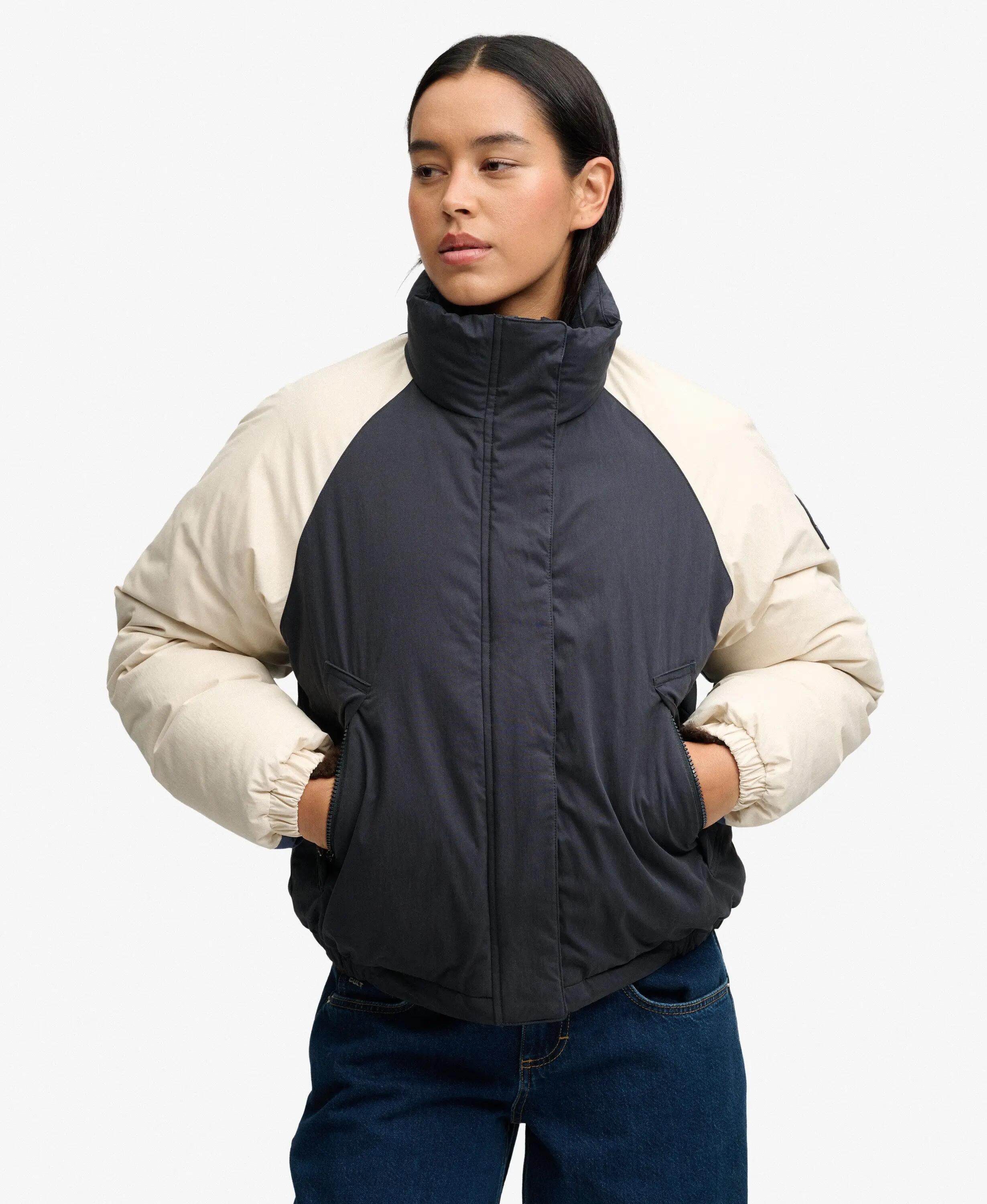 superdry Giacca imbottita in cotone – shell imbottito – ECLIPSE NAVY 5/7