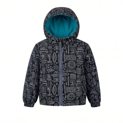 Enfant Surf Veste de Pluie Imperméable Coupe-vent Polaire Tribal Surf