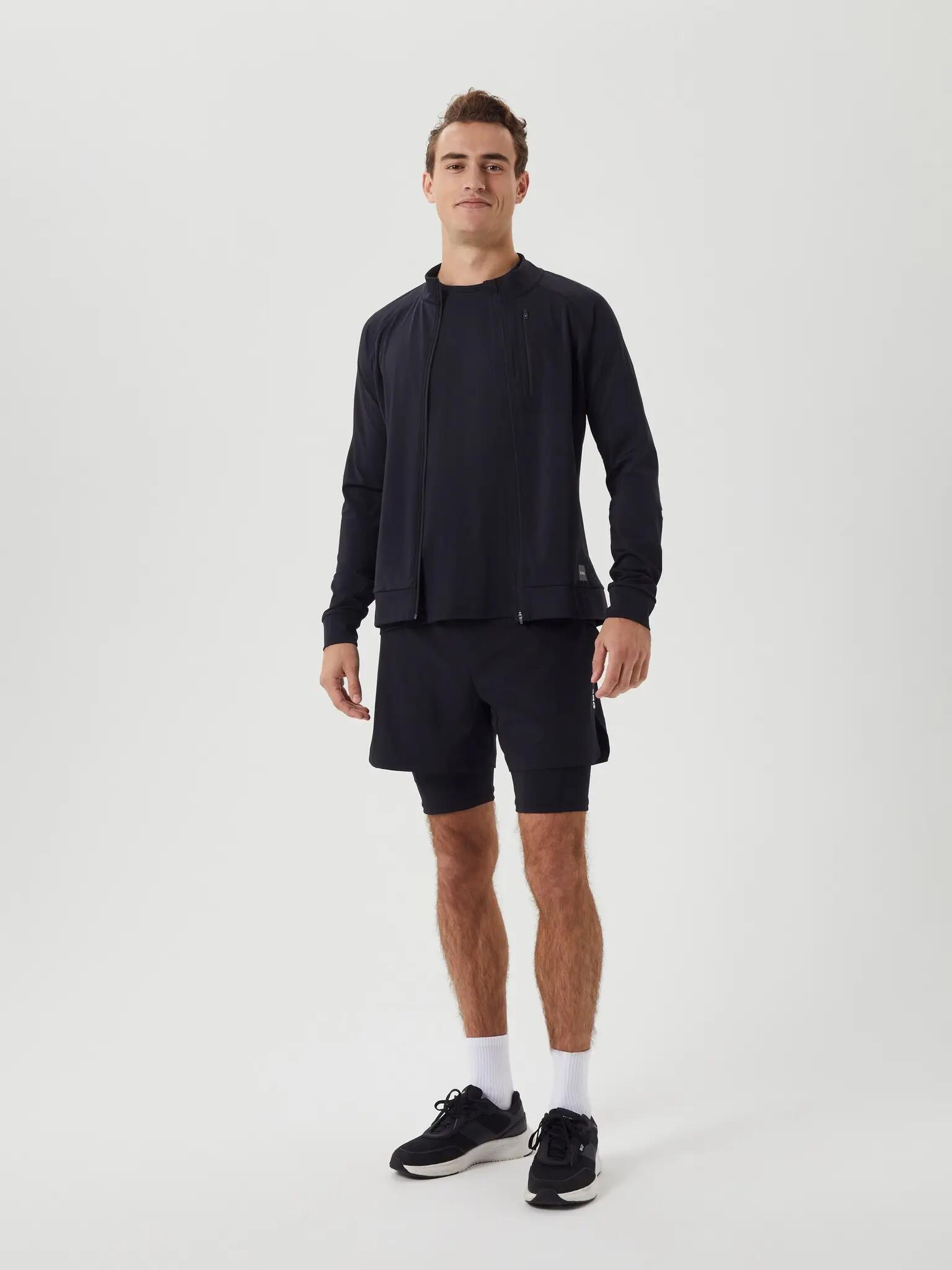 bjorn_borg ACE TRAINING JACKET giacca da allenamento uomo – BLACK BEAUTY 3/4
