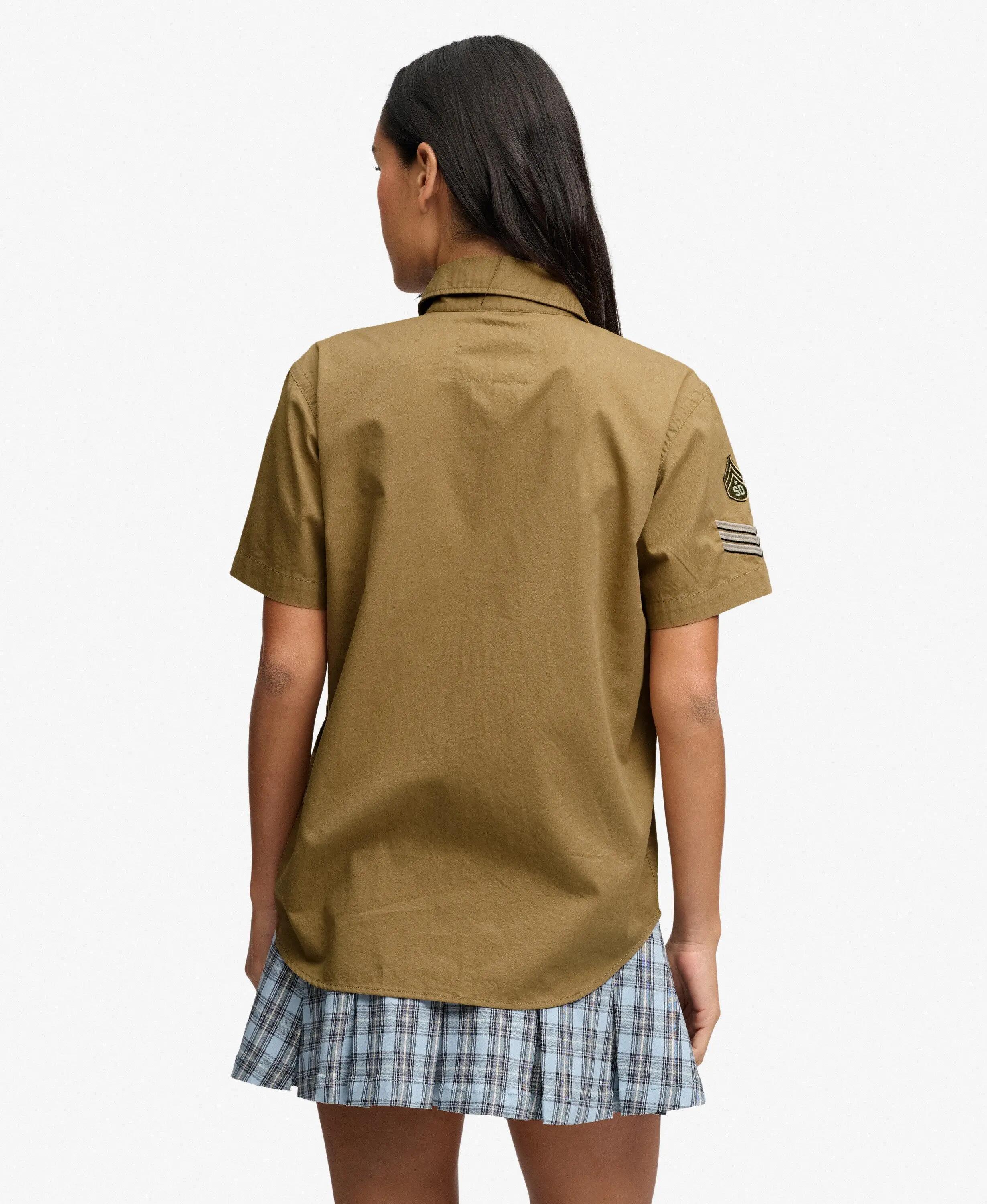 superdry Camisa Scout de manga curta em algodão biológico — corte relaxed – 5/7