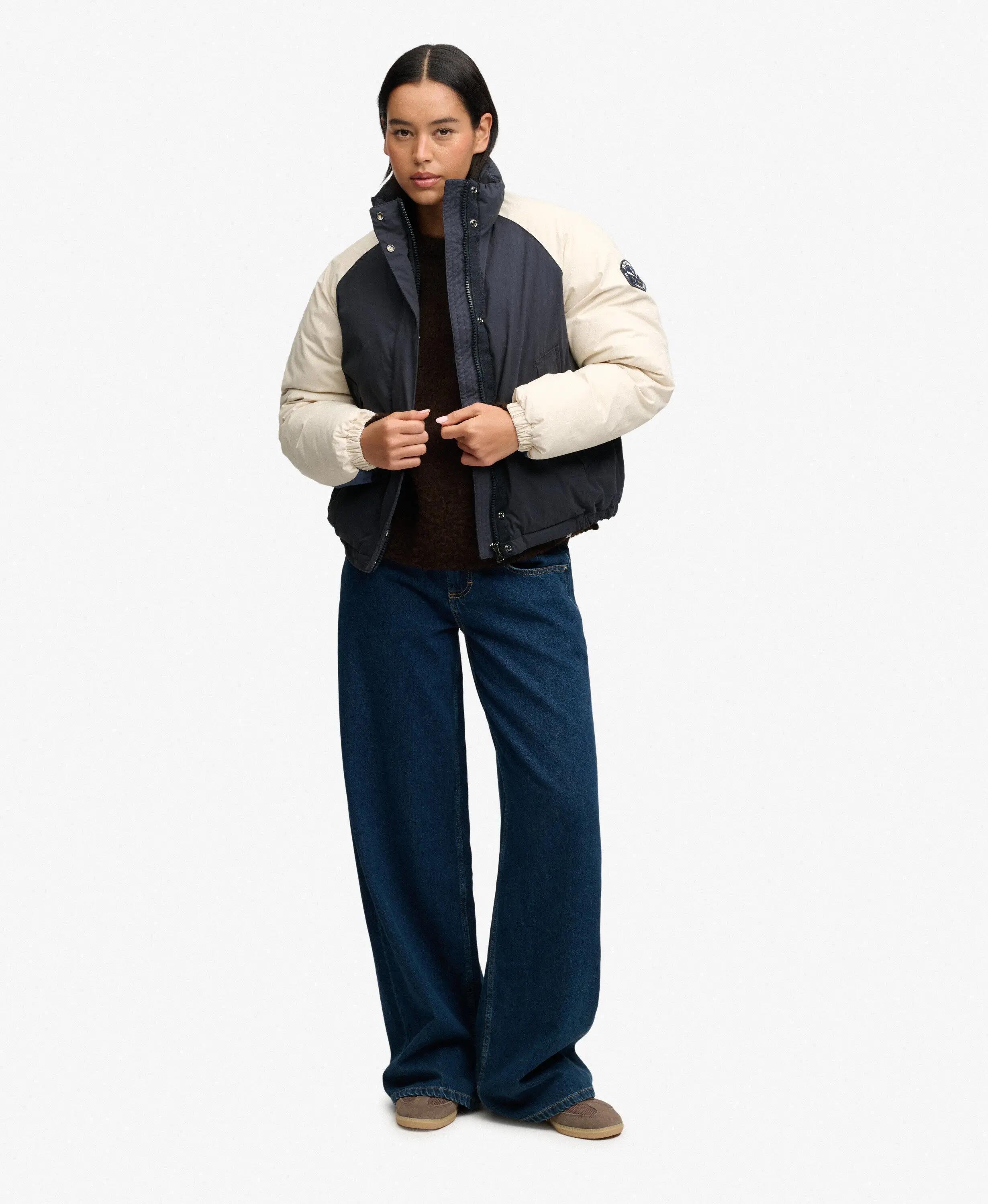 superdry Giacca imbottita in cotone – shell imbottito – ECLIPSE NAVY 3/7