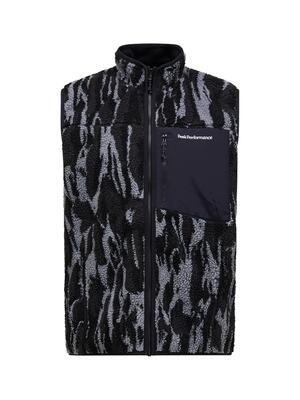 Gilet pile - wandelen - heren - m graphic pile vest - winter shard