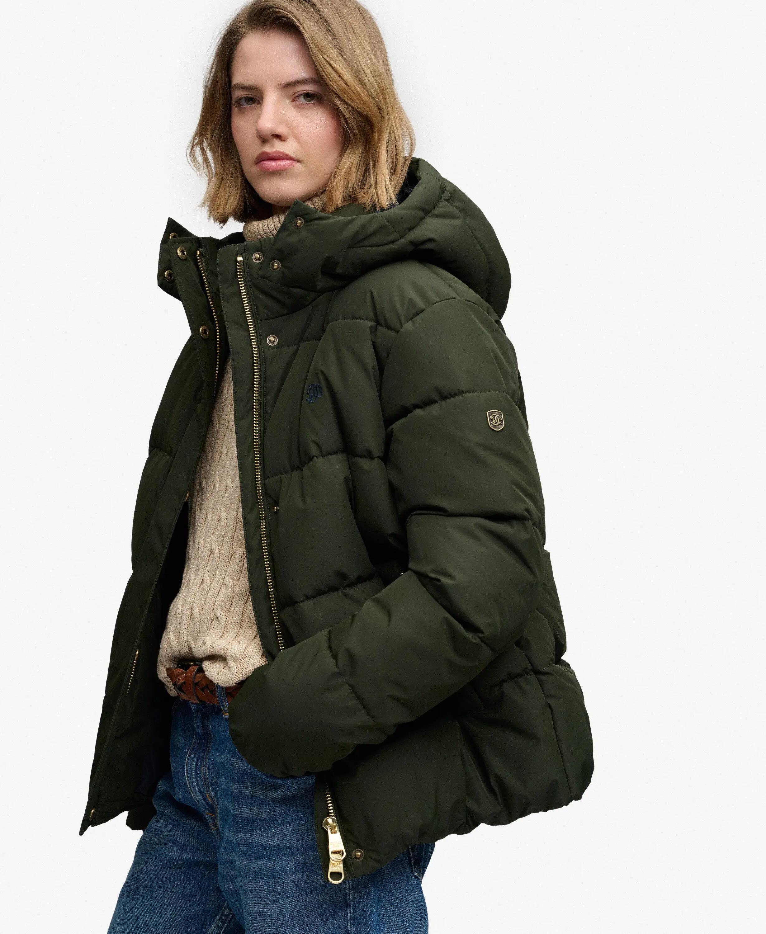 superdry Casaco acolchoado com capuz Premium, enchimento reciclado – Surplus 2/7