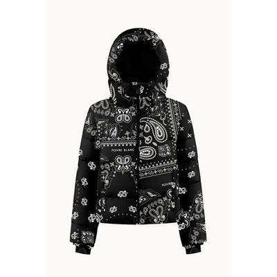 Ski jas - alpine skiing - dames - chloe - regular fit, paisley print - zwart