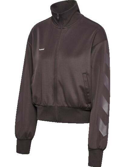 hummel Veste zippée hmlI-D TRACK TOP en polyester recyclé – SHALE
