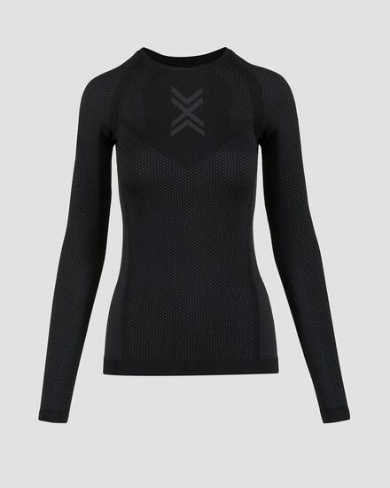 Koszulka z długim rękawem damska X-Bionic XCEED RUN SHIRT LS BLACK/RHINO GREY