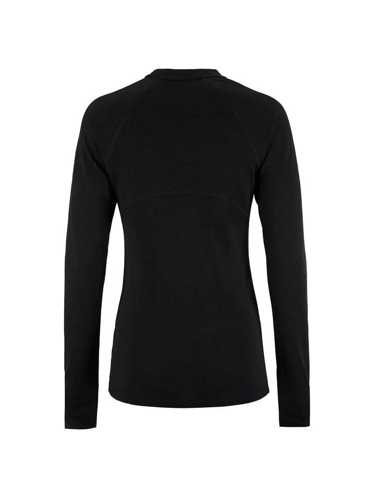 craft maglia manica lunga Wool Comfort RN LS calda e traspirante – Black 2/7