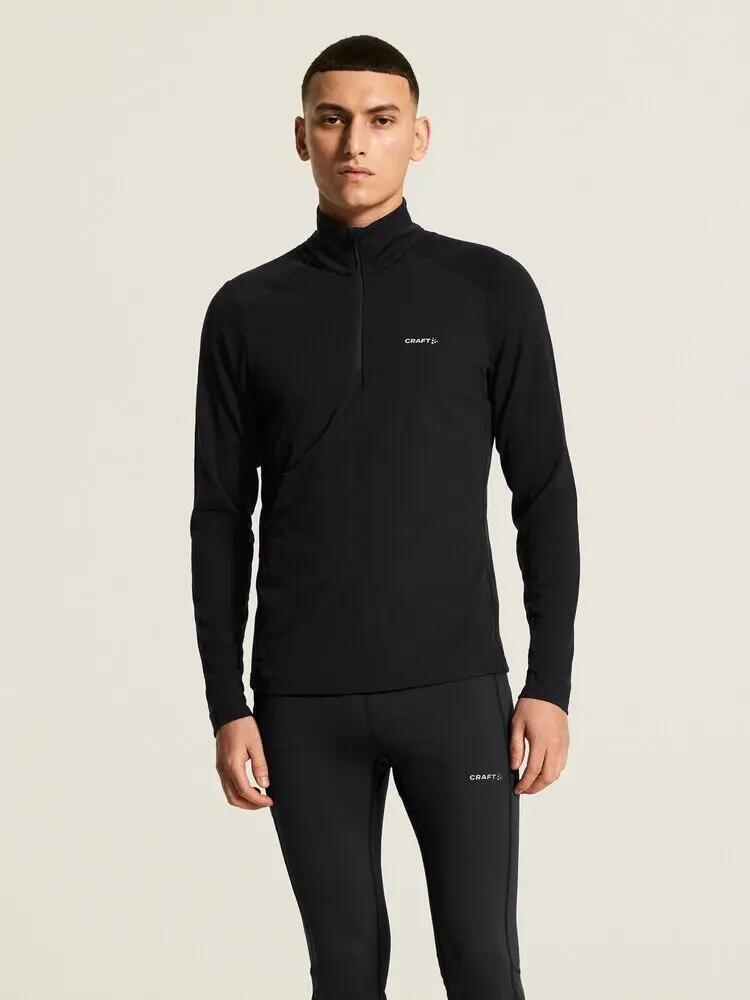 Wool Wind HZ LS M camisola manga comprida isolante corta-vento – Black 7/7