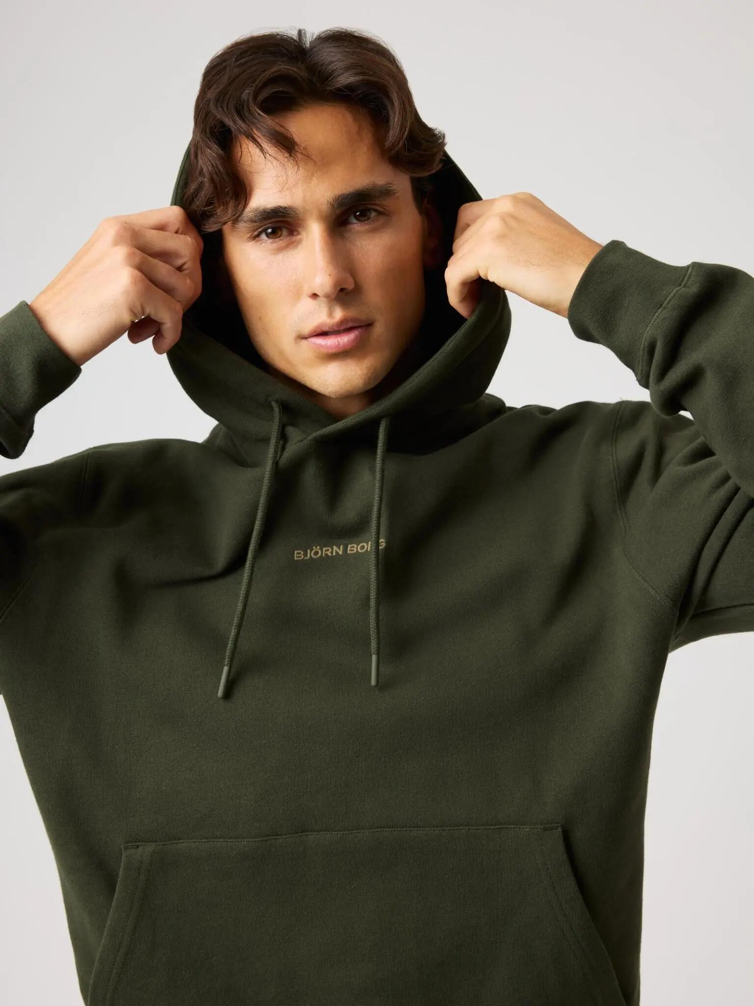 bjorn_borg BORG CLASSIC HOODIE Kapuzenpullover für Herren – ROSIN 4/4