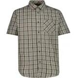 camisa hombre 100% poliéster – 16ZV Vaniglia-Antracite-Corda 4/4