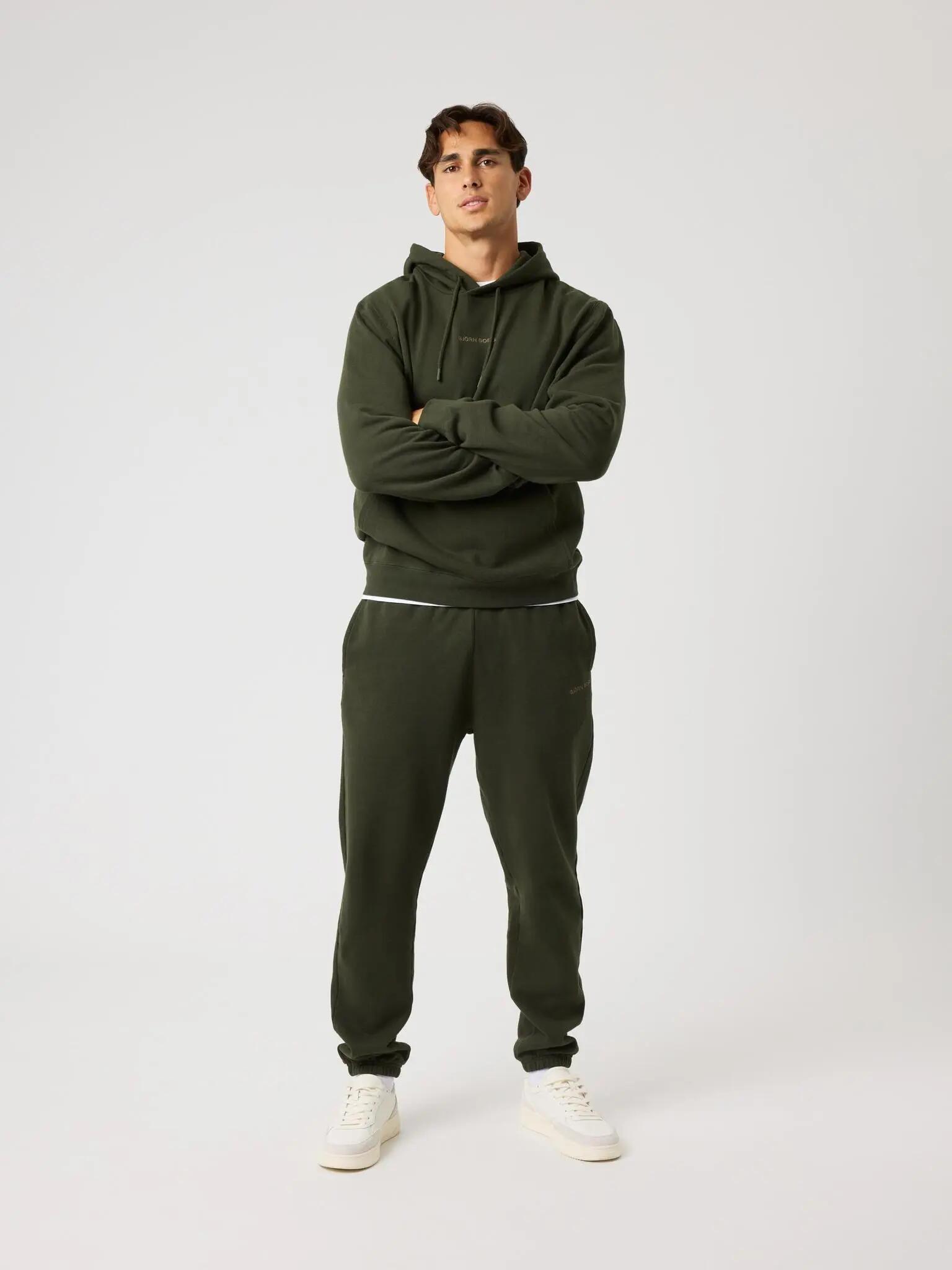 bjorn_borg BORG CLASSIC HOODIE Kapuzenpullover für Herren – ROSIN 3/4