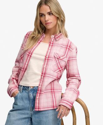 Superdry lumberjack ruit flanellen overhemd – 100% biologisch katoen – eden