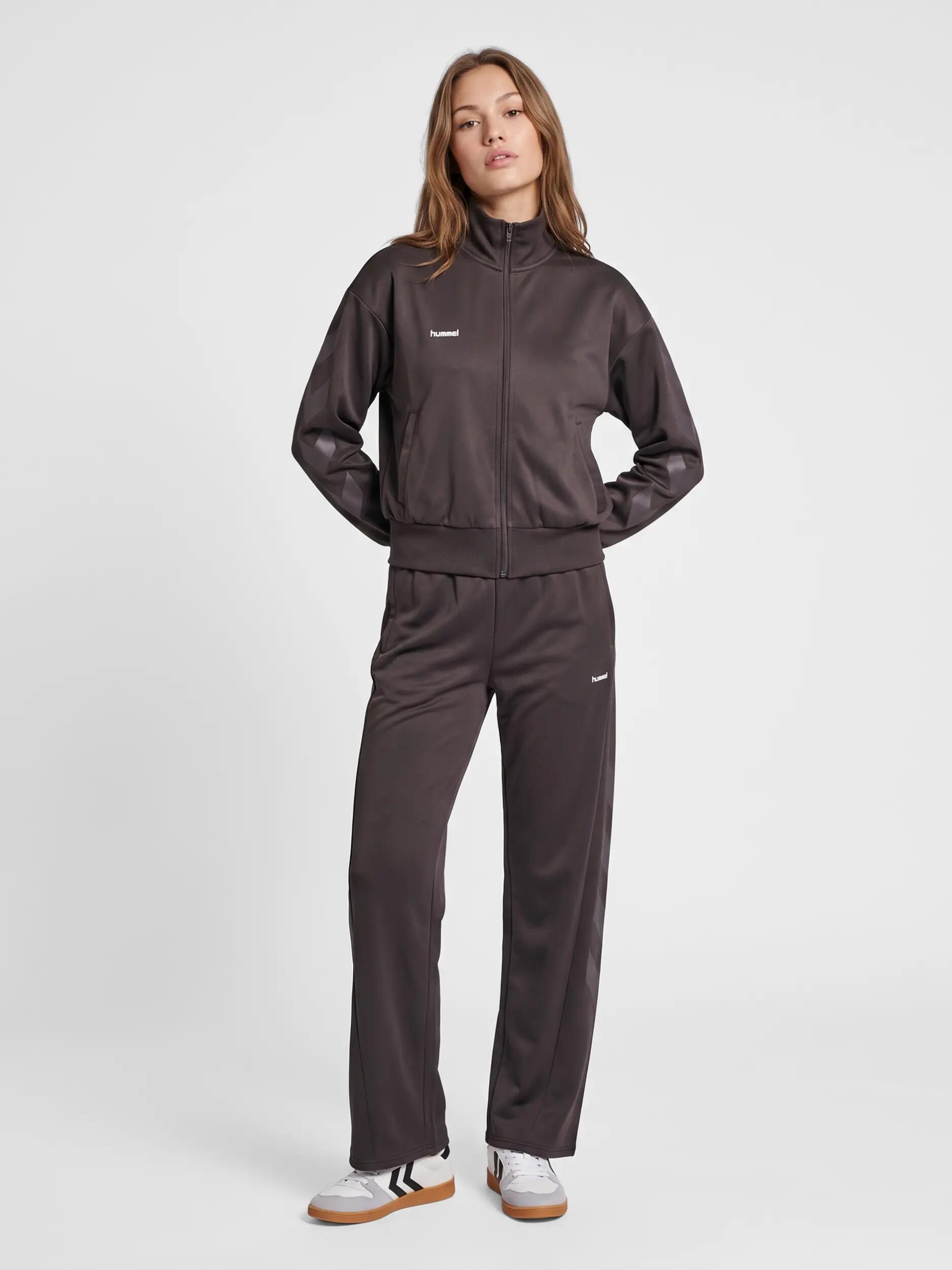 hummel Giacca con zip hmlI-D TRACK TOP in poliestere riciclato – SHALE 4/5