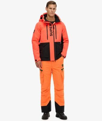 Broek - ski - volwassen - hoge taille - corail