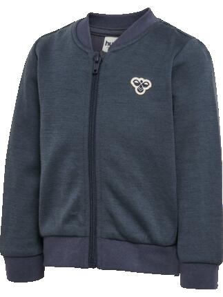 hummel Veste zippée laine pour enfants — chaud et respirant – OMBRE BLUE