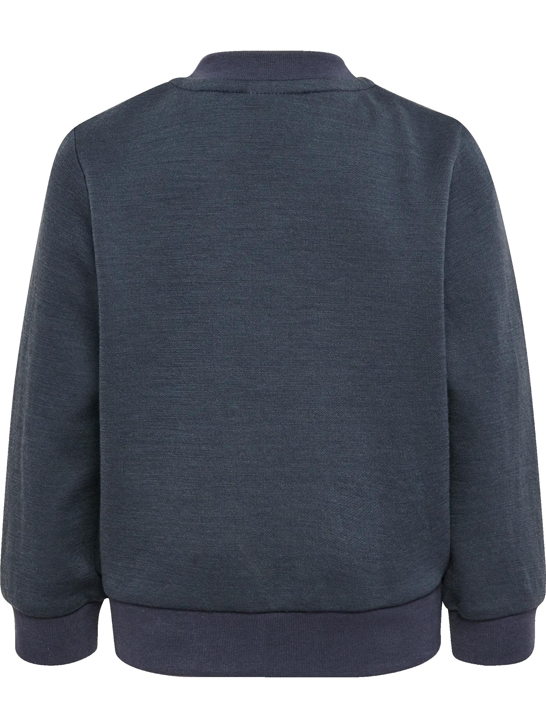 hummel Veste zippée laine pour enfants chaleur naturelle – OMBRE BLUE 2/2