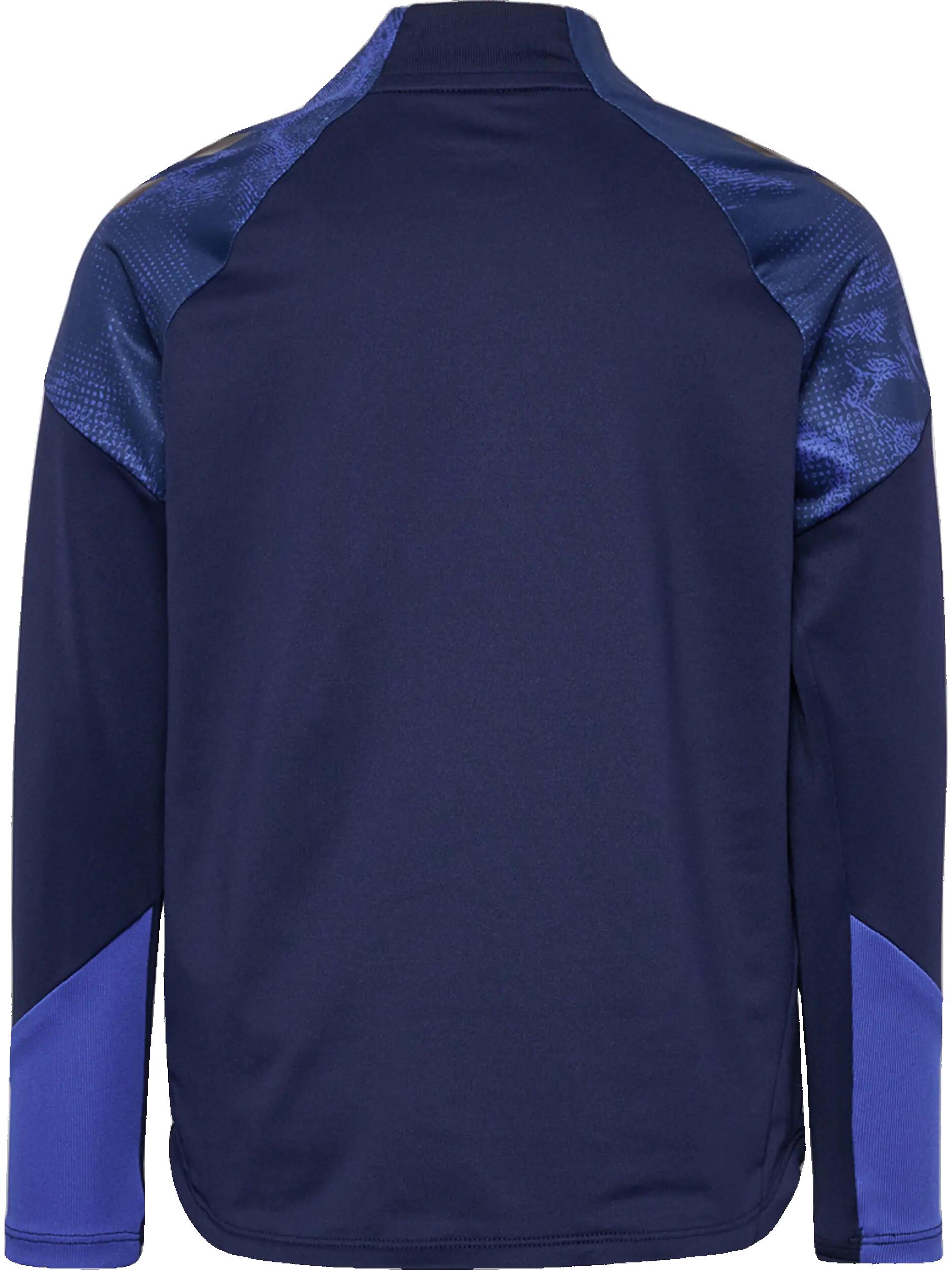 hummel Half Zip Felpa da allenamento vestibilità slim per bambini – MARINE 2/4